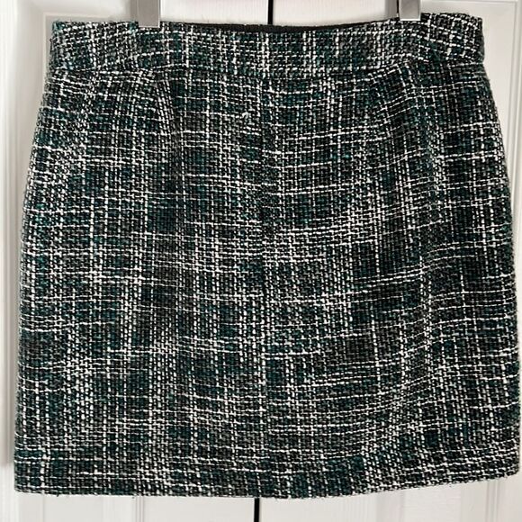 Loft Ann Taylor Tweed Skirt Size 8 - Picture 5 of 9